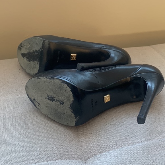 Pour La Victoire Women's Platform Pumps Caged Trim Size 6.5 Black 70 - Picture 12 of 15